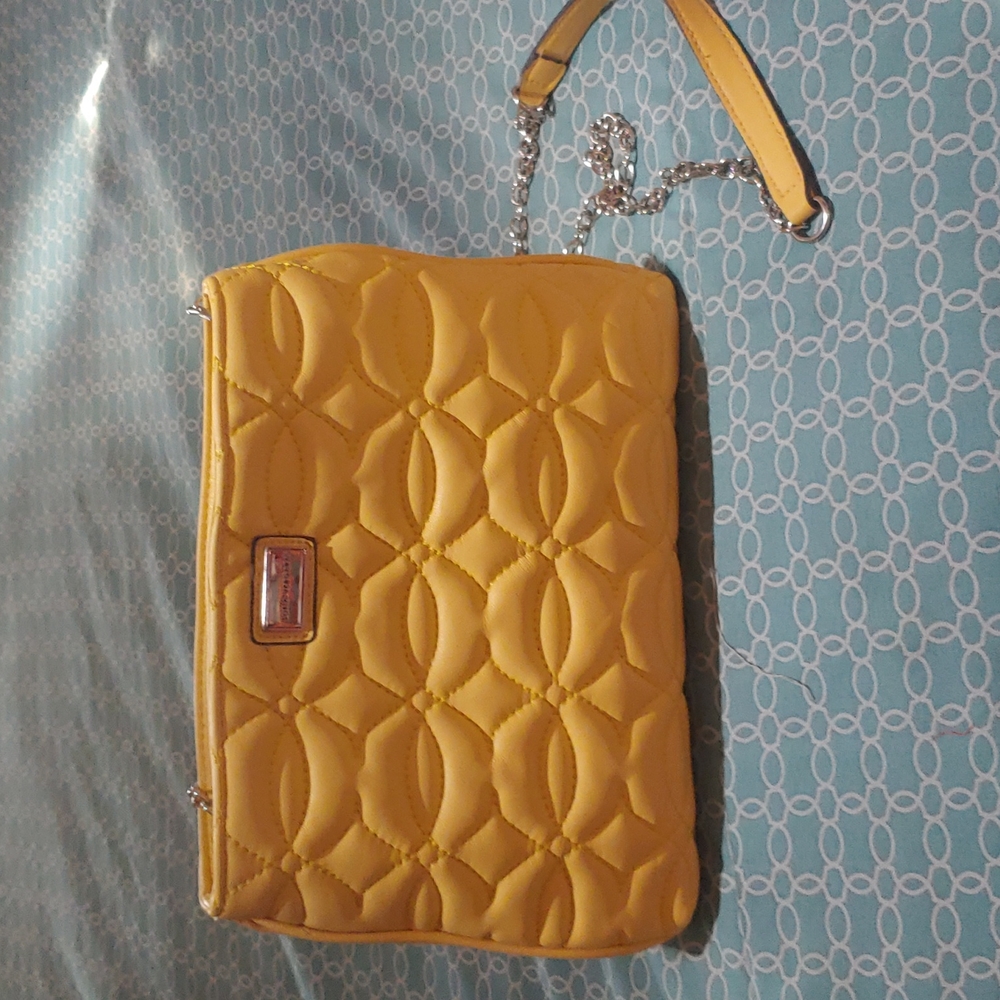 Sofia Vergara yellow purse